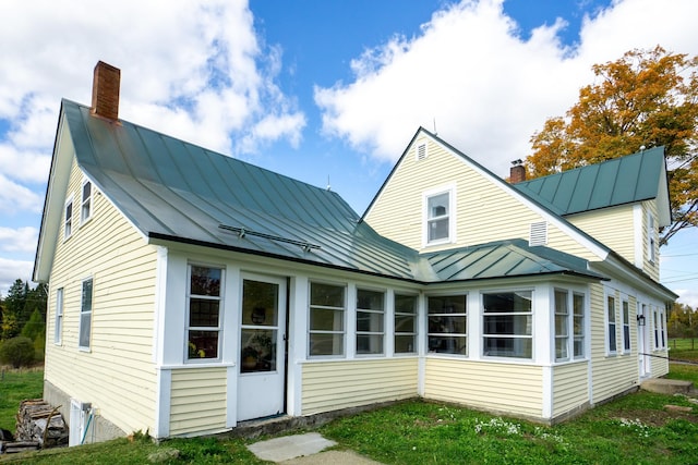 view of rear view of house