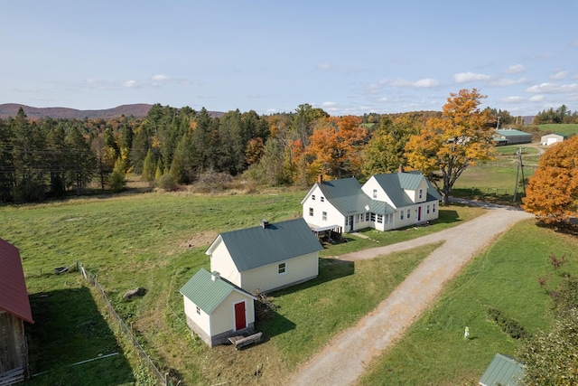 aerial view