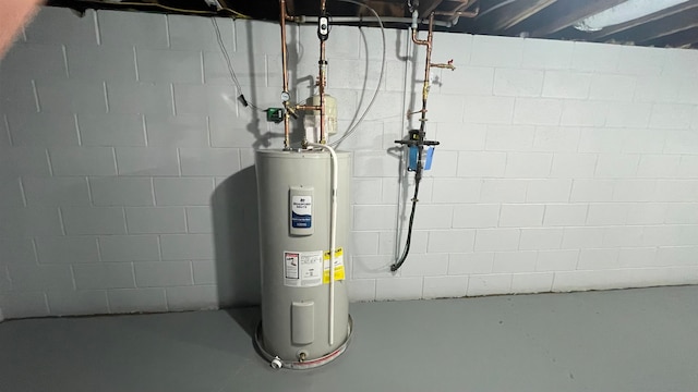 utilities with electric water heater