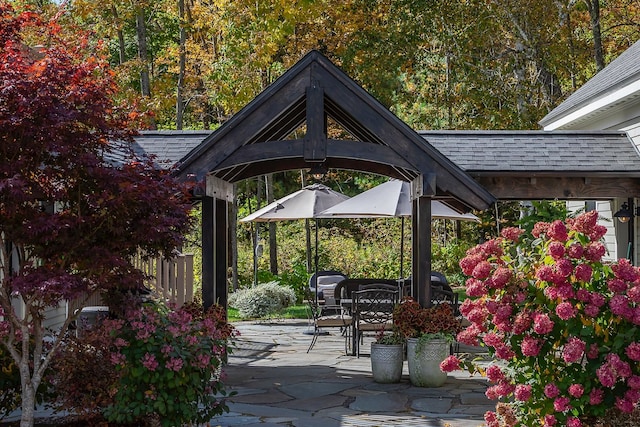 view of patio