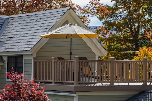 view of deck