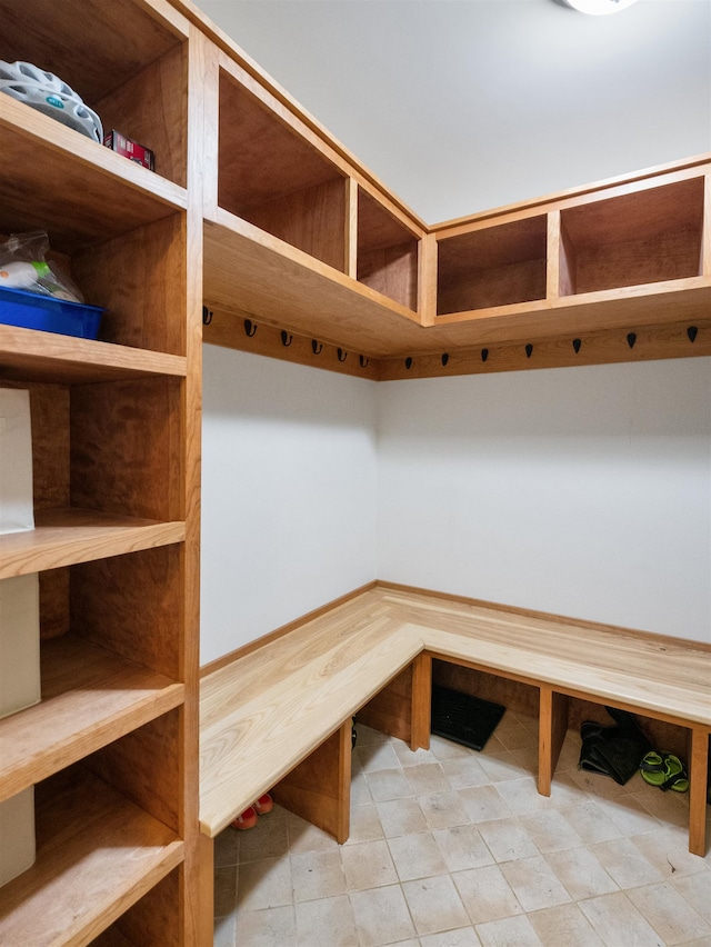 view of mudroom