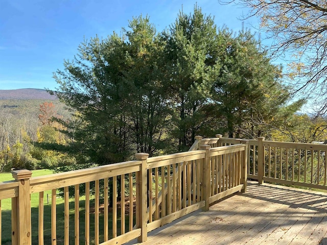 view of deck