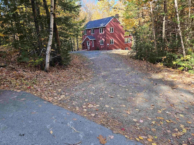 view of home's exterior