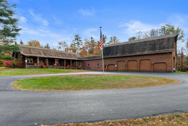 view of property featuring driveway