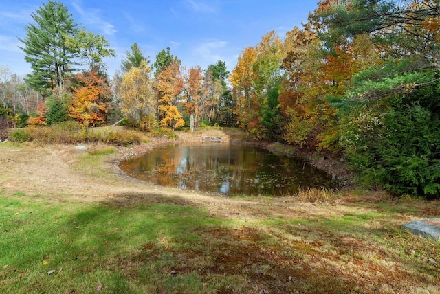 property view of water