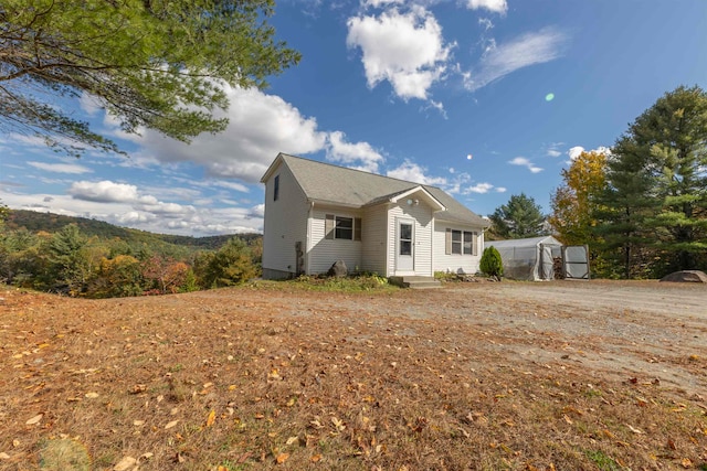 view of property exterior