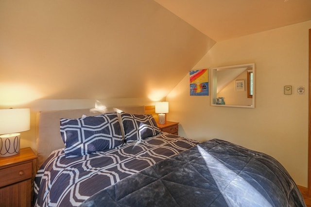 109 Upper Loop, Ludlow, VT 05149 - bedroom featuring lofted ceiling