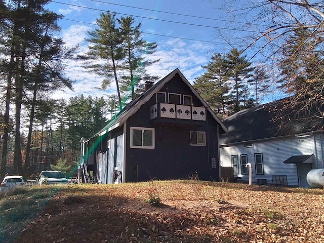 view of property exterior