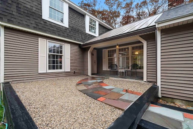 exterior space with a patio