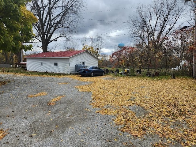 view of property exterior