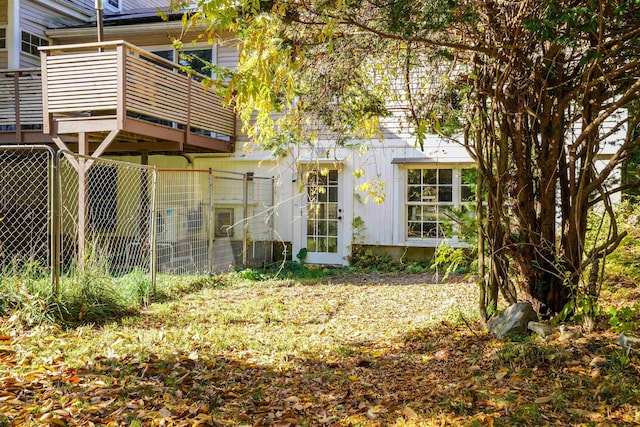 view of rear view of house