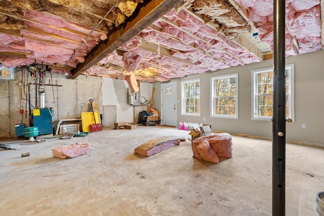 155 E Shore Dr, Weare, NH 03281 - below grade area with a heating unit