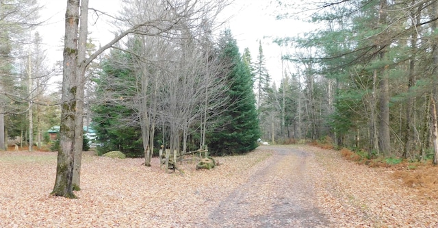 view of road