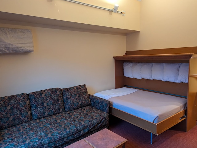 bedroom featuring carpet flooring