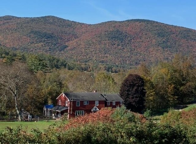 1319 Brandon Mountain Rd, Rochester, VT 05767 - mountain view with a heavily wooded area