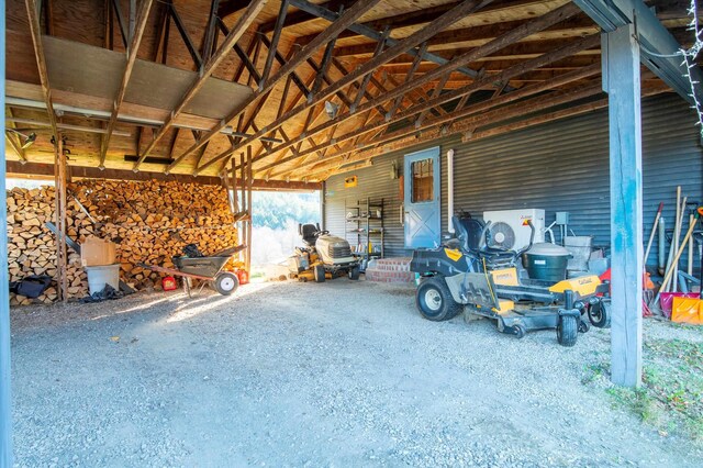 1319 Brandon Mountain Rd, Rochester, VT 05767 - garage with a carport