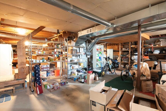 1319 Brandon Mountain Rd, Rochester, VT 05767 - view of unfinished basement