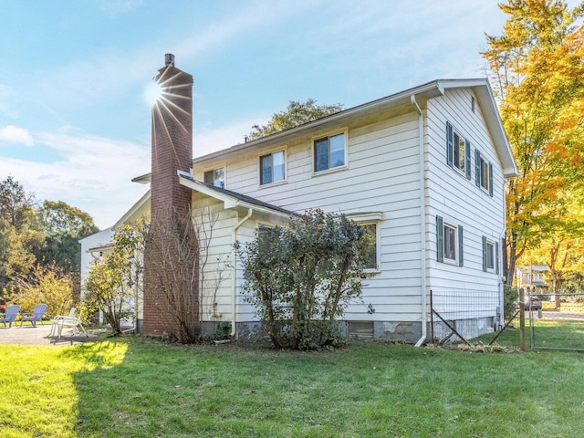 67 Case Pkwy, Burlington, VT 05401 - view of property exterior featuring a chimney