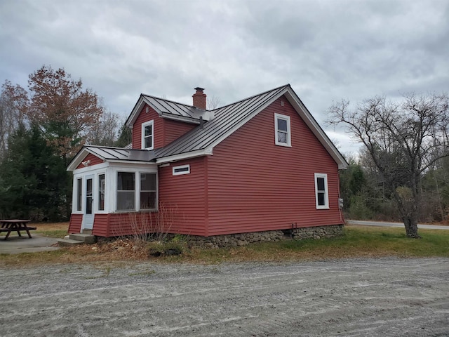 view of side of home