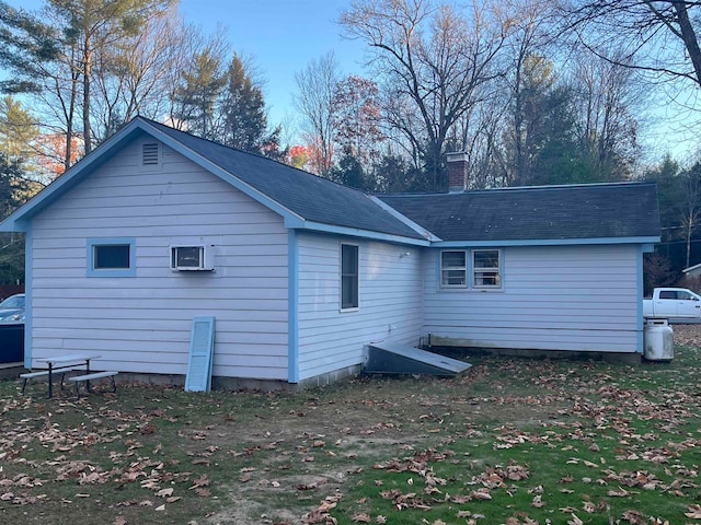 view of rear view of property