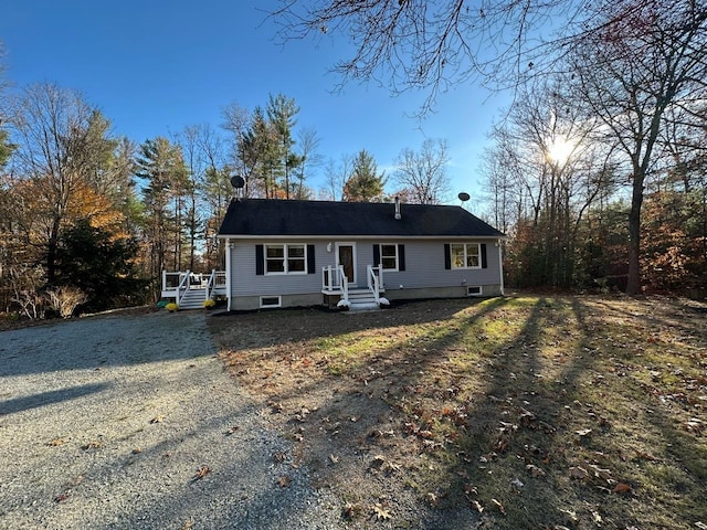 view of front of house