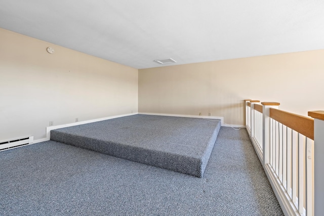 unfurnished room featuring carpet flooring