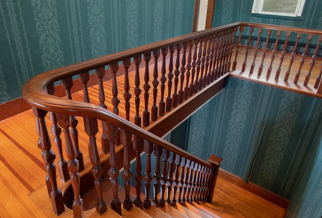 view of staircase