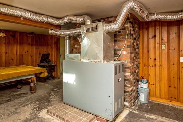 390 Simonds Rd, Dalton, NH 03598 - utility room with heating unit
