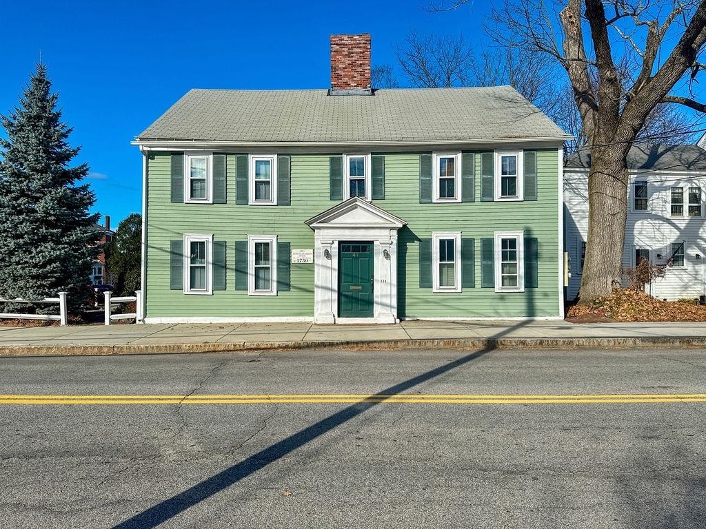 view of colonial-style house