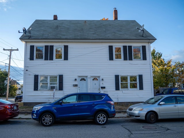 view of colonial house