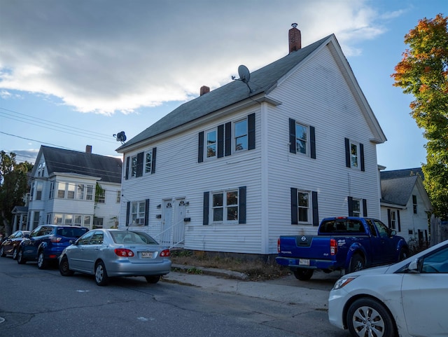 view of colonial inspired home