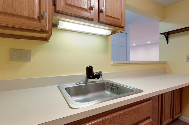 kitchen with sink