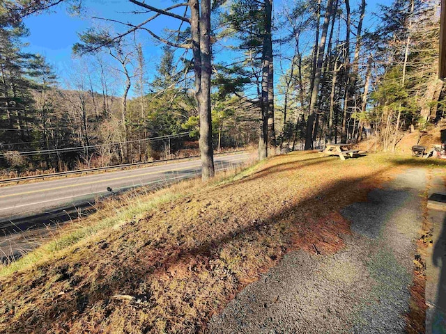 view of road