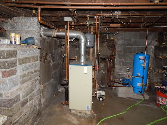 view of utility room