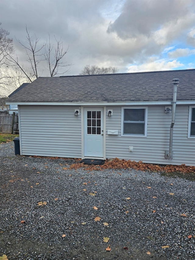 view of back of house