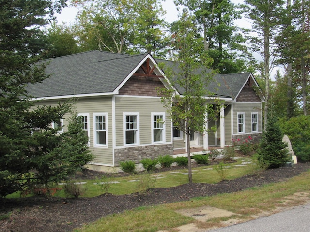 view of craftsman-style home