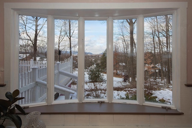 doorway to outside featuring a wealth of natural light