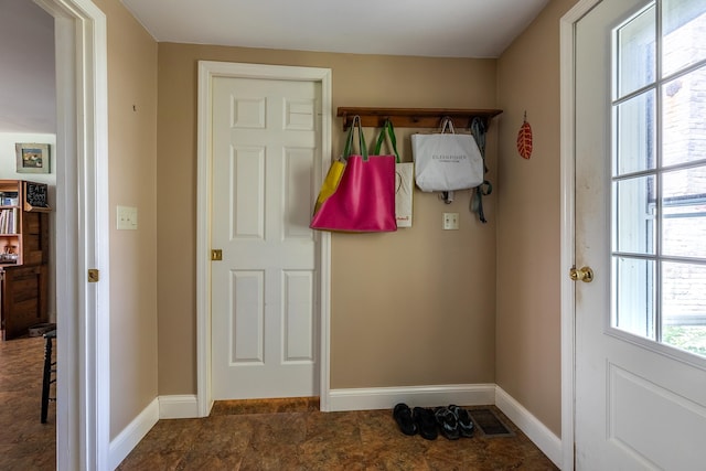 view of mudroom