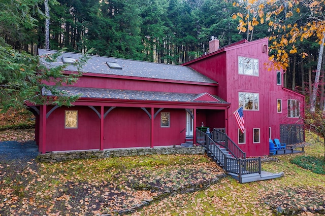 view of front of house