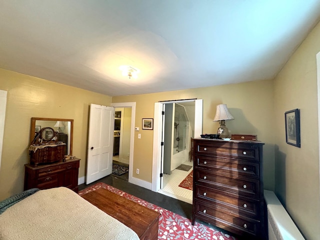 bedroom featuring ensuite bathroom