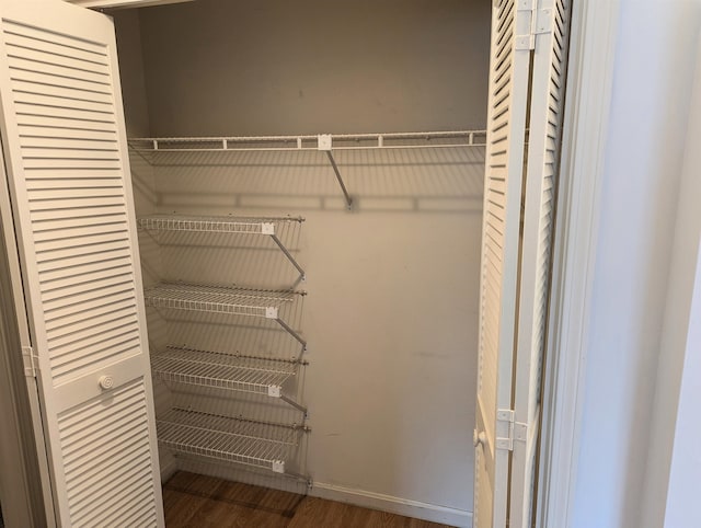 view of closet