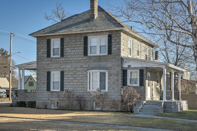 view of front facade