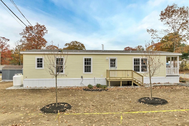 view of rear view of house