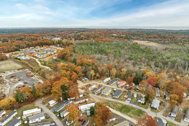 aerial view