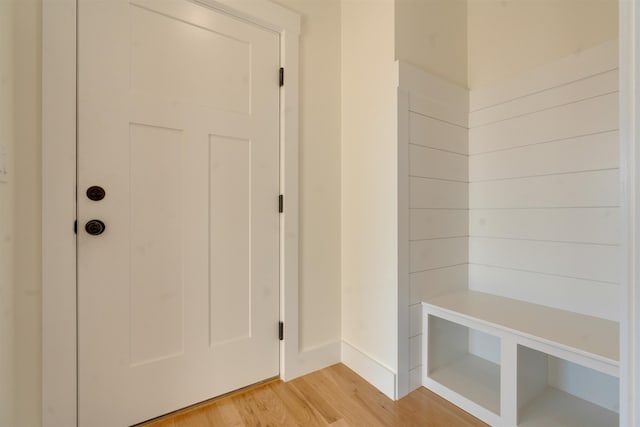 17 Durant Rd, Berwick, ME 03901 - mudroom featuring light wood-type flooring and baseboards