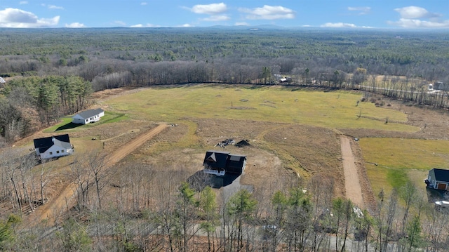 17 Durant Rd, Berwick, ME 03901 - aerial view of property's location with rural landscape and a heavily wooded area