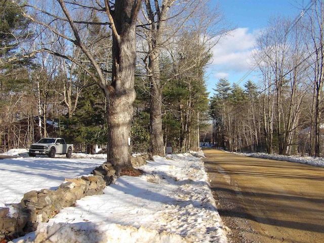 view of road