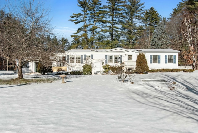 316 Depot St, Belmont, NH 03220 - view of manufactured / mobile home