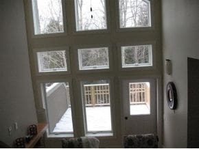 doorway to outside with plenty of natural light